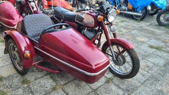 Jawa 350/634 se sidecar velorex 562