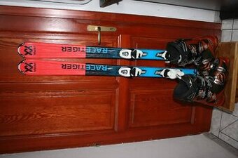 lyže volkl race tiger 160 cm , lyžaky atomic