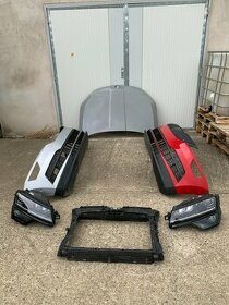 predek skoda karoq dily naraznik stena kapota