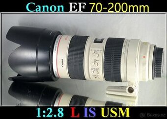 Canon EF 70-200mm f/2.8 L IS USM F.F. Tele-zoom Lensřady