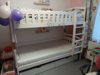 Patrova postel, případně 2x samostatná