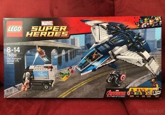 LEGO Marvel 76032 Městská honička s tryskáčem - Bez figurek
