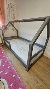 Domečková postel 90×200