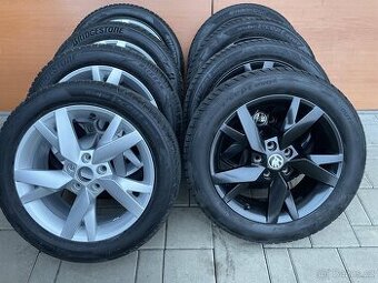 SKODA orig  LYRA alu disky 205 55 R17 5x112 Skoda Superb oct