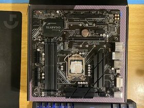 Motherboard GIGABYTE Z370M D3H + CPU Intel Core i5-8600K - 1
