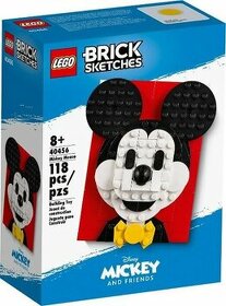 LEGO® Brick Sketches 40456 Myšák Mickey.