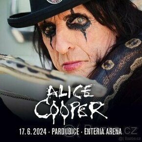 Prodám vstupenku - Alice Cooper, Pardubice, 17. 6. 2024