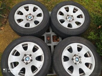 ALU KOLA BMW - 5x120 - r17 + PNEU 245/55/17 - 4ks