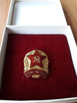 Odznak vzorný pracovník - 1