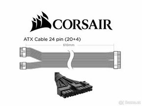 Corsair Type 4 (Type 3) -- náhradní psu kabely ke zdrojům