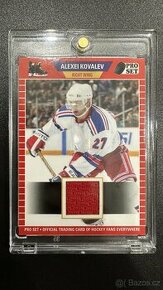 2020-21 Leaf Pro Set Memorabilia Alexei Kovalev #PSM-04