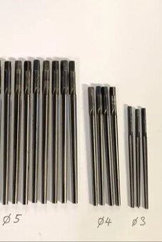 Ruční kuželové výstružníky 1469 průměr 3-5mm - 1