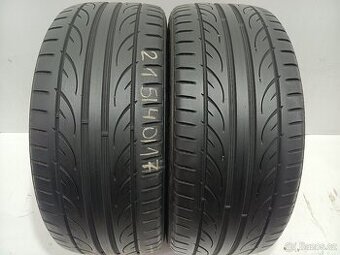 2ks letní pneu 215/40/17 Hankook