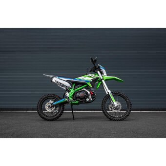 Pitbike Leramotors Thunder 125ccm, kola 17/14, zelená