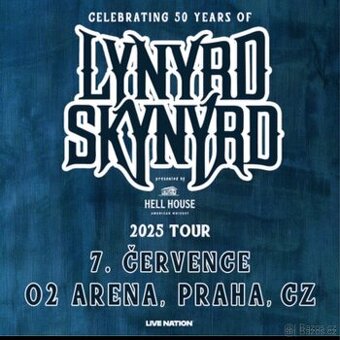 Klubové VIP - LYNYRD SKYNYRD, O2 Arena - 7.7.2025