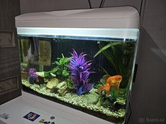 Prodam interiér.akvarium 65l