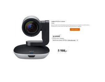 prodám videokameru Logitech PTZ Pro 2 Camera