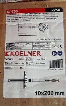 Fasadni zatloukací hmoždinka Koelner