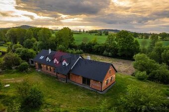 Novostavba Rudolec - Sedlčany, Rodinný dům 449 m2 s pozemkem