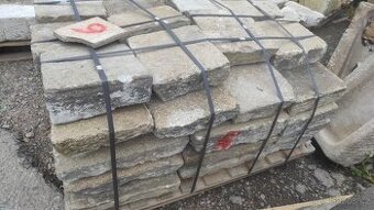 Stará žulová dlažba, kamenná dlažba, zápražáky, 39,4 m2