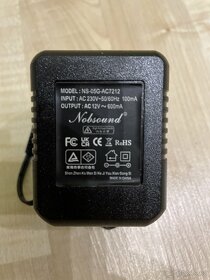 adaptér, zdroj 12V, Nobsound, nový.