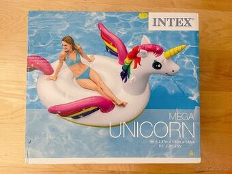 🦄 Nafukovací jednorožec INTEX MEGA UNICORN – nový, nepoužit