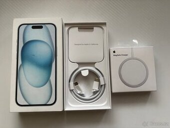 iPhone 15 128GB modrý