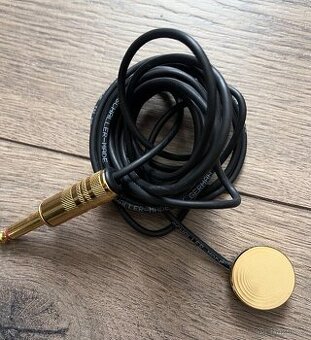 Kytarový snímač - Schaller Oyster S/P - piezo Gold (jack)