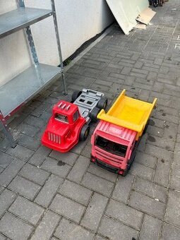 Detska auta nakladaky na ven