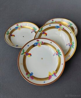 Nádherná sada porcelánových talířů/mini talířku od Rosenthal