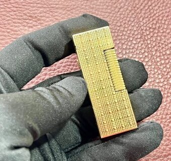 🔥 Dunhill Rollagas Zapalovač 60' léta, vzor Royal Sq. 🇨🇭