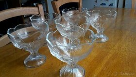6x SKLENĚNÁ MISKA