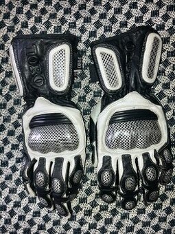 Kožené rukavice s kevralem Keprotec vel.XS