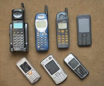 Historický mobil mobilní telefon - soubor 4