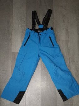 Světle modré zimní kalhoty