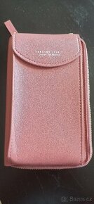 Kabelka crossbody růžová