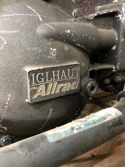 Zadní Naprava dvojmontaz sprinter w906-907 Iglhaut allrad