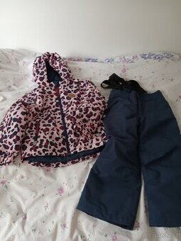 Dívčí zimní bunda a kalhoty 98 - 104 NOVÉ