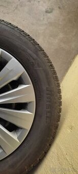 VW plechové disky 15 palců