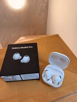 sluchátka Samsung Galaxy Buds2 Pro - Bílá (White) - 1