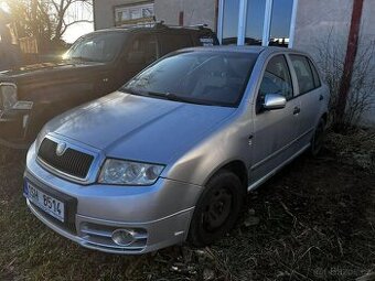 Fabie 1, 1.4 50kW, 2000 - závada motoru, bez koroze, tažné