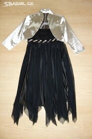 Černé šaty vel. 40 s bolerkem