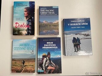 Knihy o PCT (Paciic rest Tril)