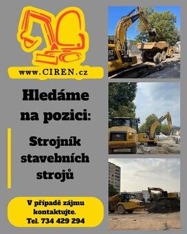 Strojník stavebních strojů / Dopravní / pozemní stavby