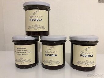 3x DOMÁCÍ "ŠVESTKOVÁ" POVIDLA 330 g