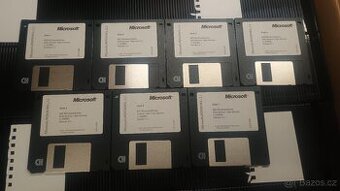 Windows 3.1 instalační diskety - originál