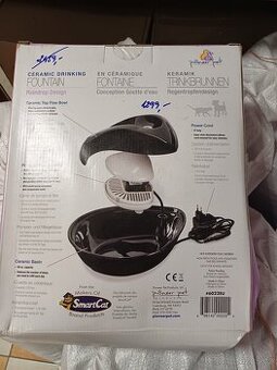 Fontána na vodu z keramiky Rain Drop Style 1,8 l