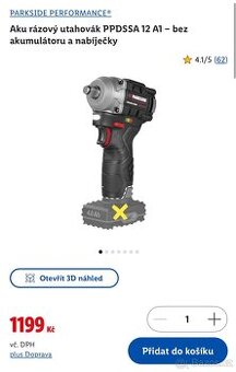 Aku rázový utahovák PPDSSA 12 A1