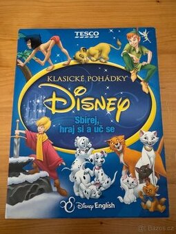 Prodám toto Tesco Disney album s kartičkami