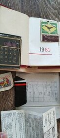 Plánovací kalendář z roku 1981